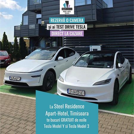 Apartments Steel Residence- Tesla Drive Experience Timisoara Exterior photo